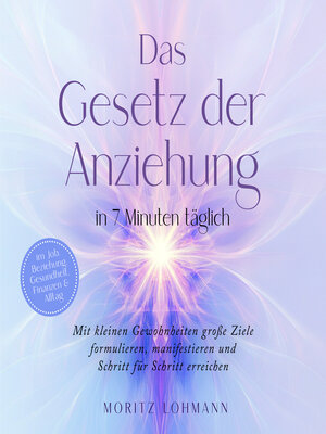 cover image of Das Gesetz der Anziehung in 7 Minuten täglich